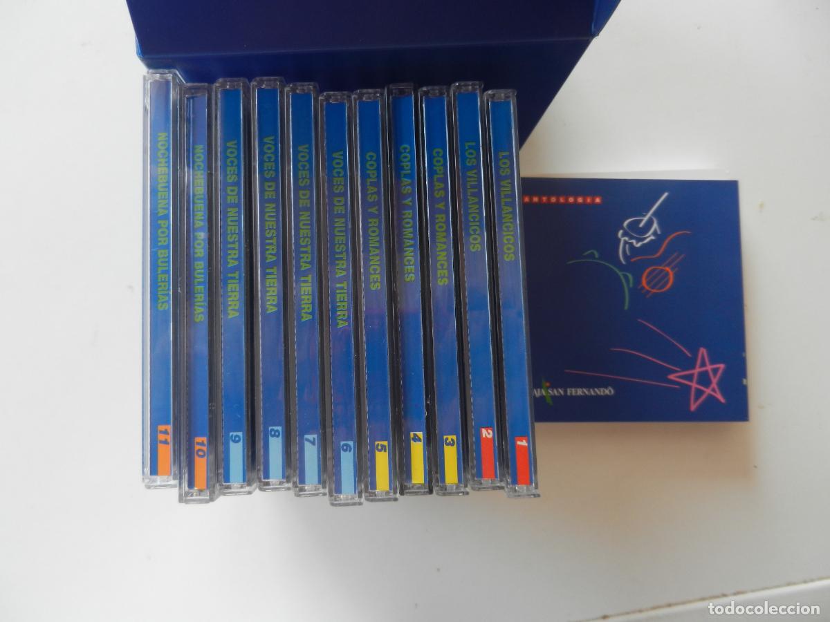 CDs de m&uacute;sica: AS&Iacute; CANTA NUESTRA TIERRA EN NAVIDAD - ANTOLOGIA - 11 CD,S+ 261 FICHAS -1997
