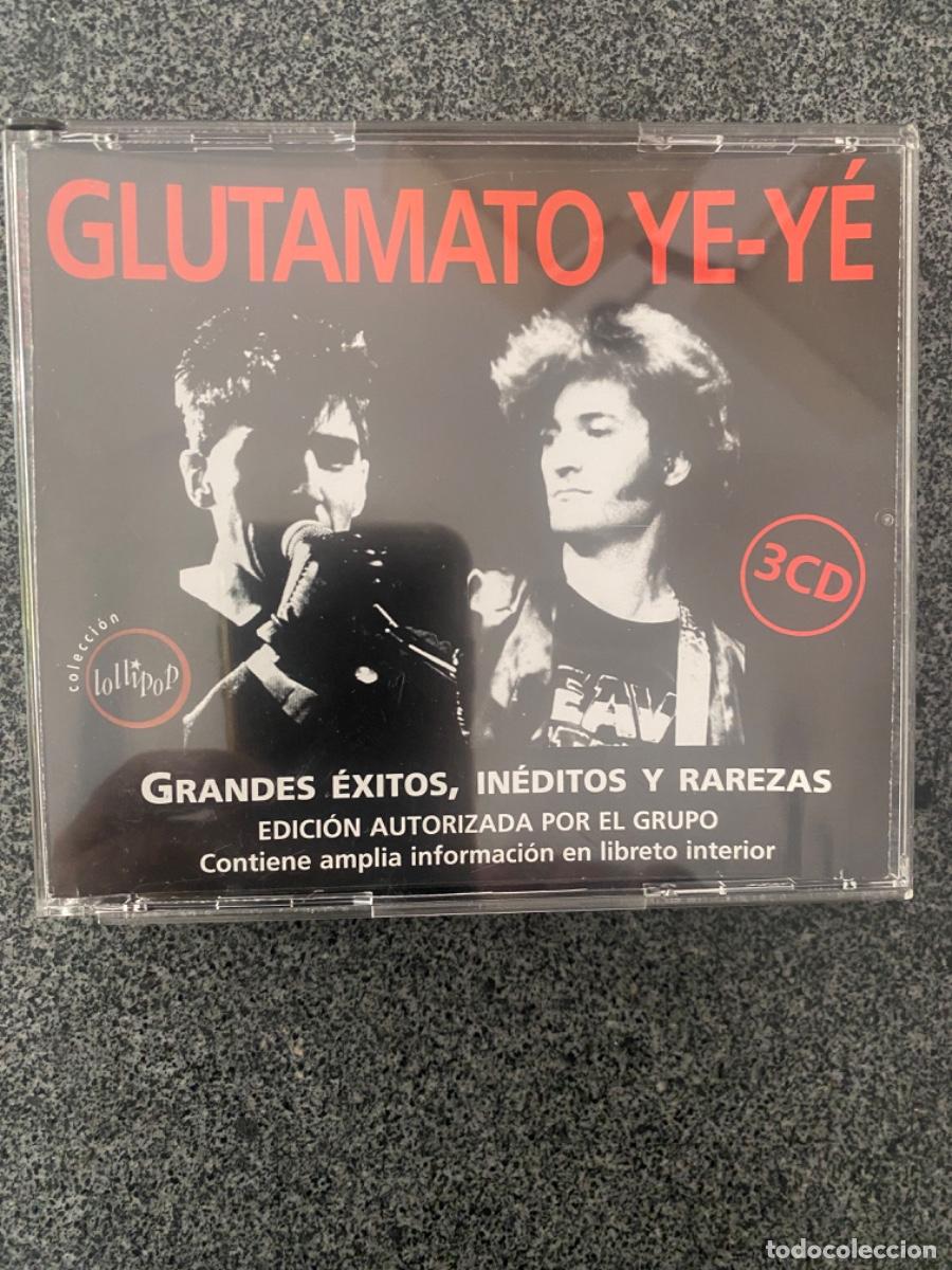 CDs de m&uacute;sica: GLUTAMATO YE-Y&Eacute; - GRANDES &Eacute;XITOS, IN&Eacute;DITOS Y RAREZAS - 3 CD'S - 3 CIPRESES - 2001 - &iexcl;COMO NUEVO!