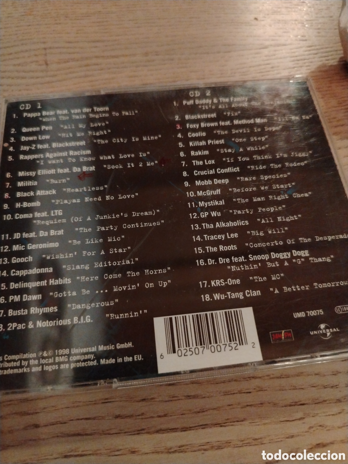 CDs de m&uacute;sica: RAPPERS PARADISE V - VV. AA - 2CDs - Foto 2