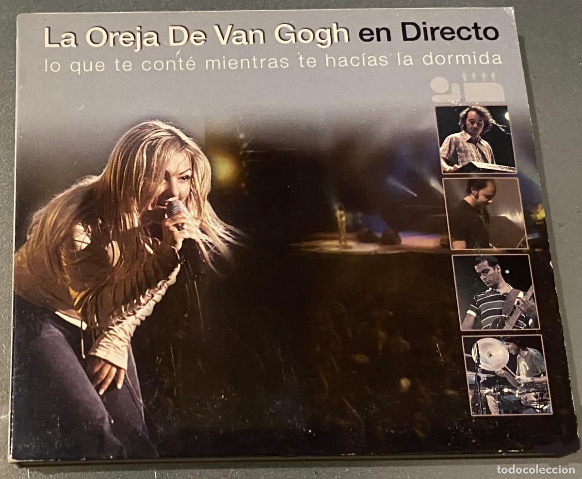 CDs de m&uacute;sica: 'Lo que te cont&eacute; mientras te hac&iacute;as la dormida -La Oreja de Van Gogh en Directo'. Digipack CD + DVD.
