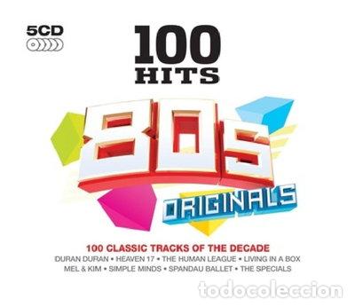 CDs de m&uacute;sica: 100 Hits: 80s Originals- 0654378709920