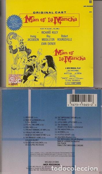 CDs de m&uacute;sica: Man of La Mancha- 0076731106526