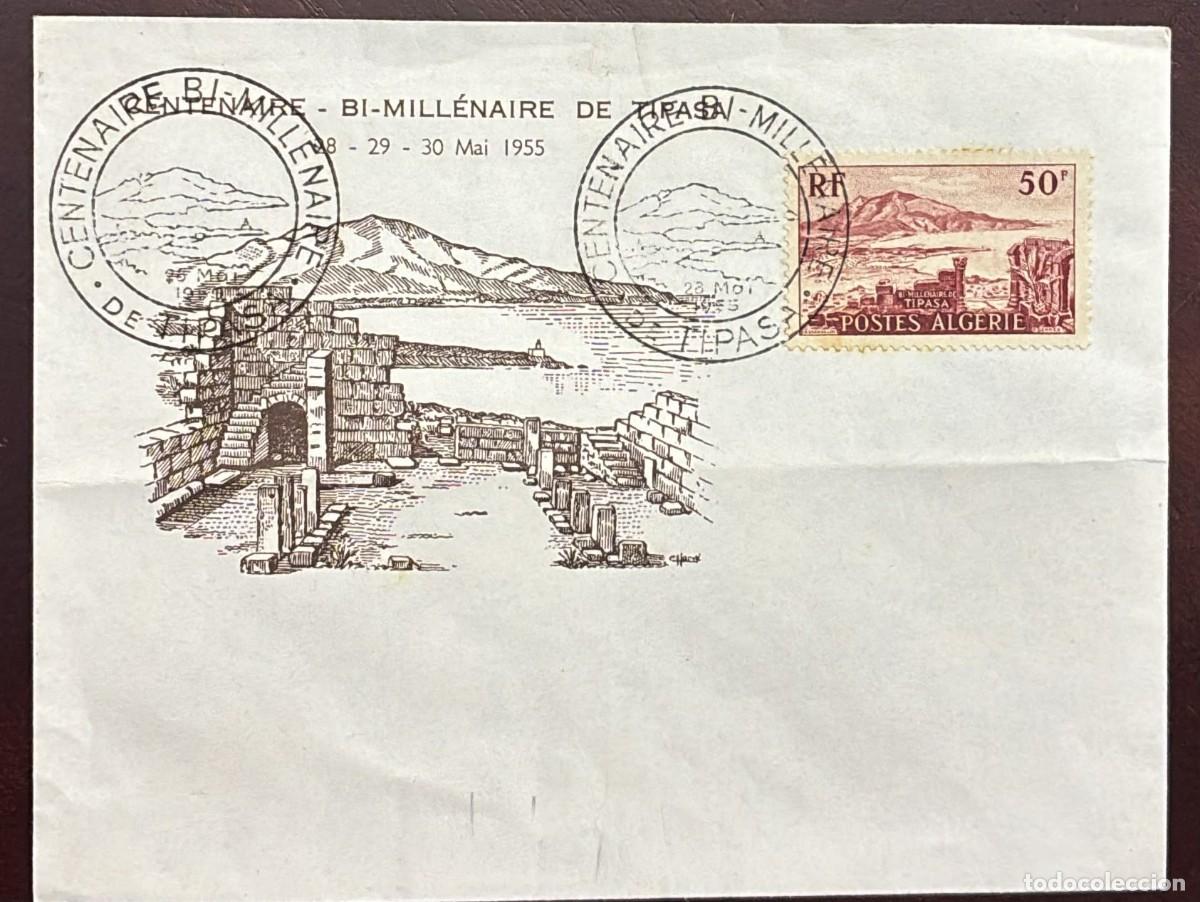 CDs de m&uacute;sica: TS) 1955 ALGERIA,BIMILLENNIUM OF THE ANCIENT CITY OF TIPASA,VF.