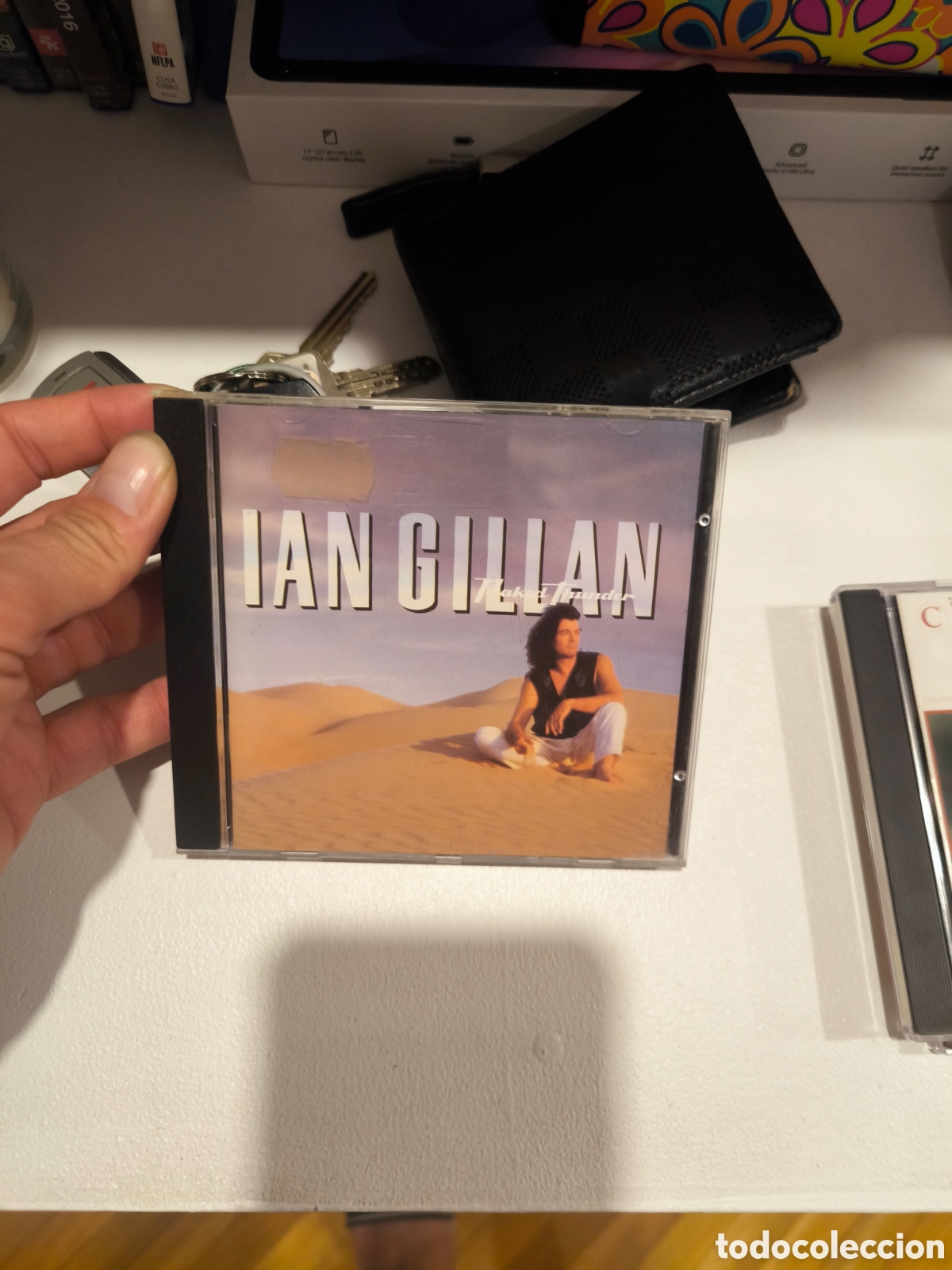 CDs de m&uacute;sica: Cd Ian Gillan naked thunder