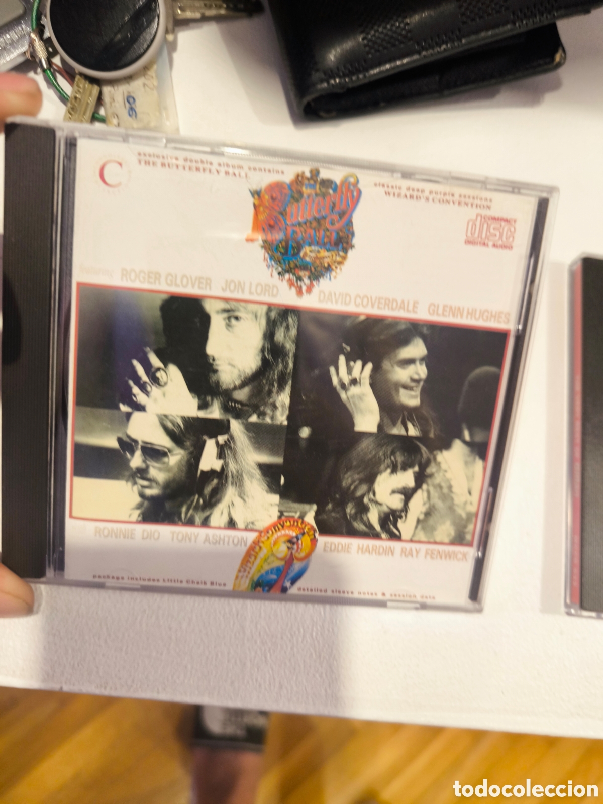 CDs de m&uacute;sica: Cd Roger Glover butterfly ball and Wizard's convention