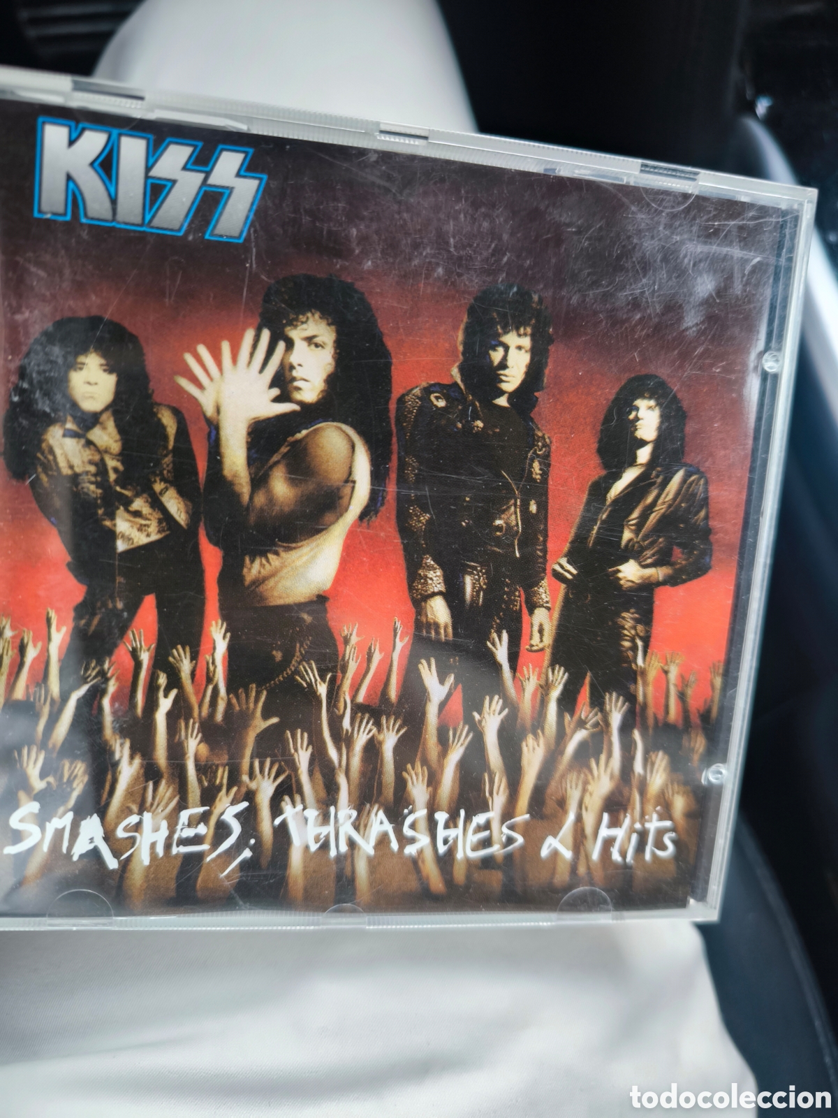CDs de m&uacute;sica: Cd Kiss recopilatorio smashes thrases and hits