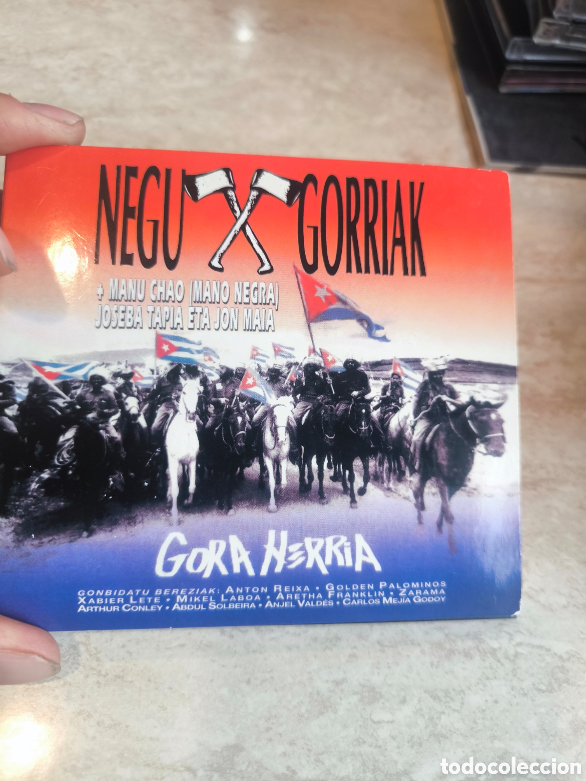 CDs de m&uacute;sica: Cd Negu Gorriak hora herria