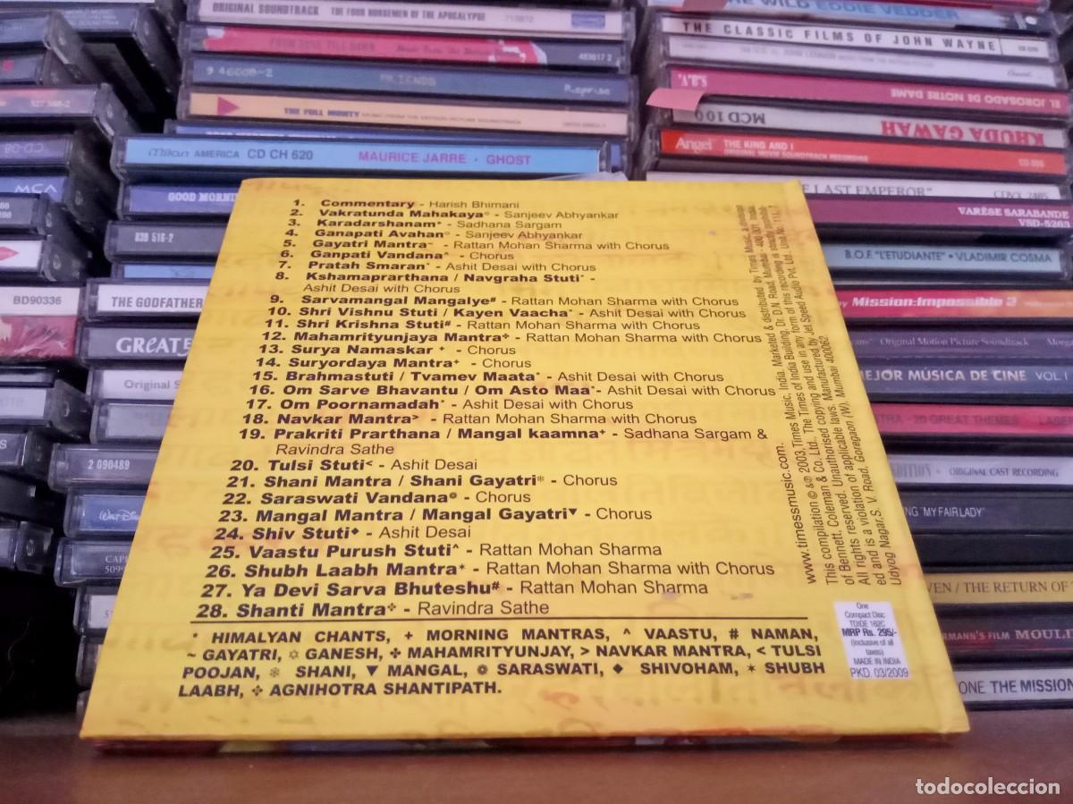 CDs de m&uacute;sica: SACRED HINDU CHANTS -CD - Foto 2