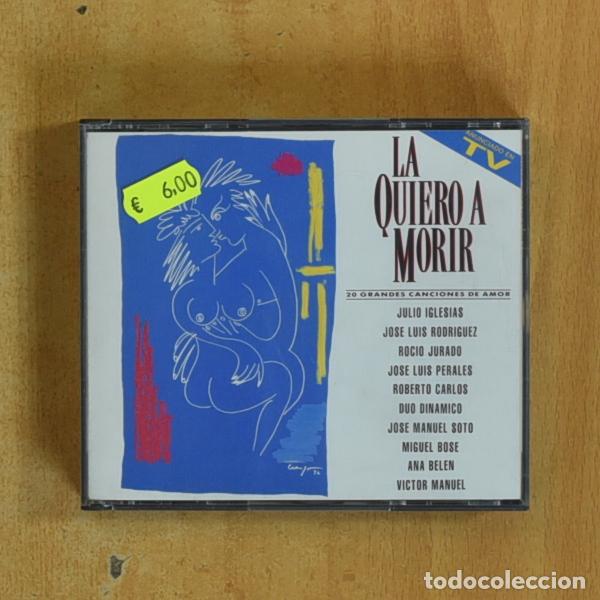 CDs de m&uacute;sica: VARIOS - LA QUIERO A MORIR - 2 CD