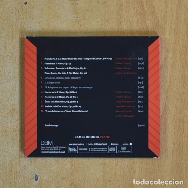 CDs de m&uacute;sica: JAMES RHODES - FIRE ON ALL SIDES - CD - Foto 2