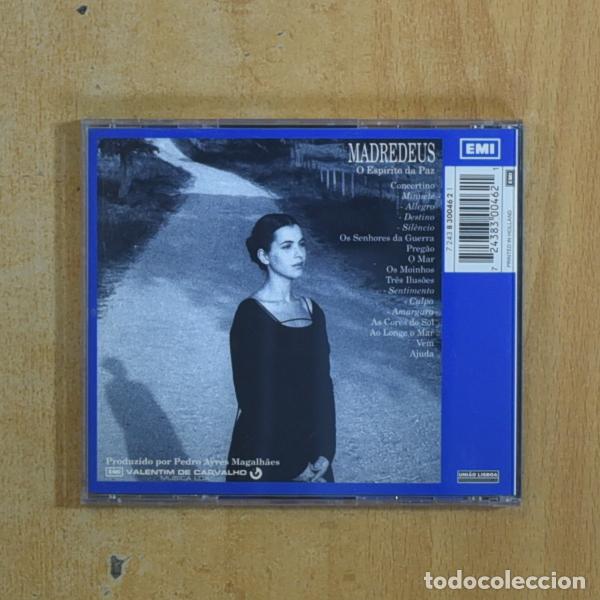 CDs de m&uacute;sica: MADREDEUS - O ESPIRITO DA PAZ - CD - Foto 2