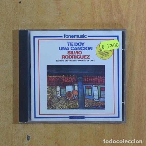 CDs de m&uacute;sica: SILVIO RODRIGUEZ - TE DOY UNA CANCION - CD - Foto 1