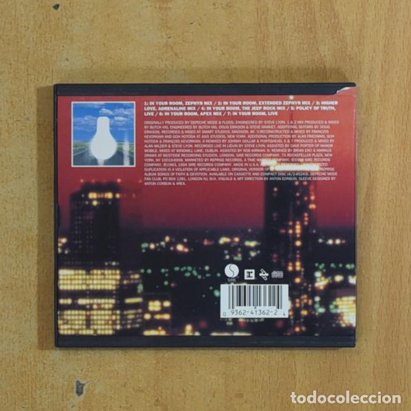 CDs de m&uacute;sica: DEPECHE MODE - IN YOUR ROOM - CD SINGLE - Foto 2