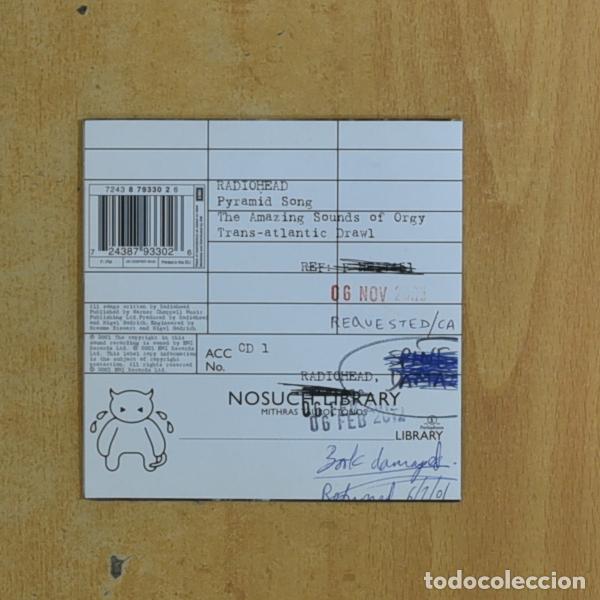 CDs de m&uacute;sica: RADIOHEAD - PYRAMID SONG - CD SINGLE - Foto 2