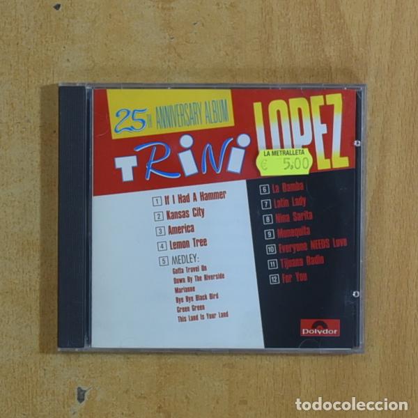 CD de M&uacute;sica: TRINI LOPEZ - 25TH ANNIVERSARY ALBUM - CD