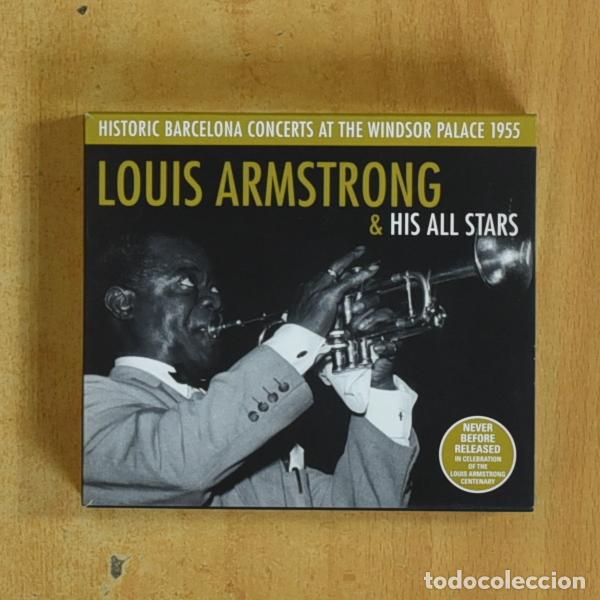Musik-CDs: LOUIS ARMSTRONG - HISTORIC BARCELONA CONCERTS AT THE WINDSOR PALACE 1955 - CD