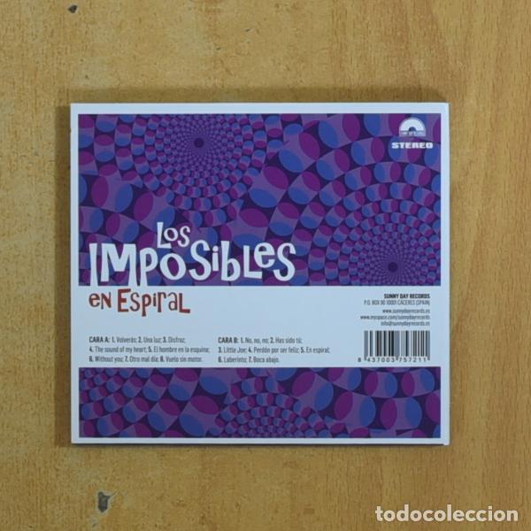 CDs de m&uacute;sica: LOS IMPOSIBLES - EN ESPIRAL - CD - Foto 2