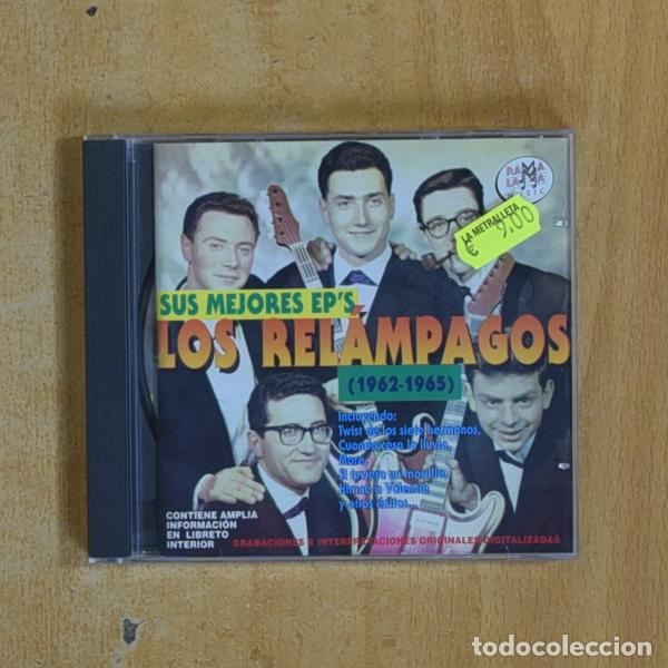 CDs de m&uacute;sica: LOS RELAMPAGOS - SUS MEJORES EPS 1962-1965 - CD