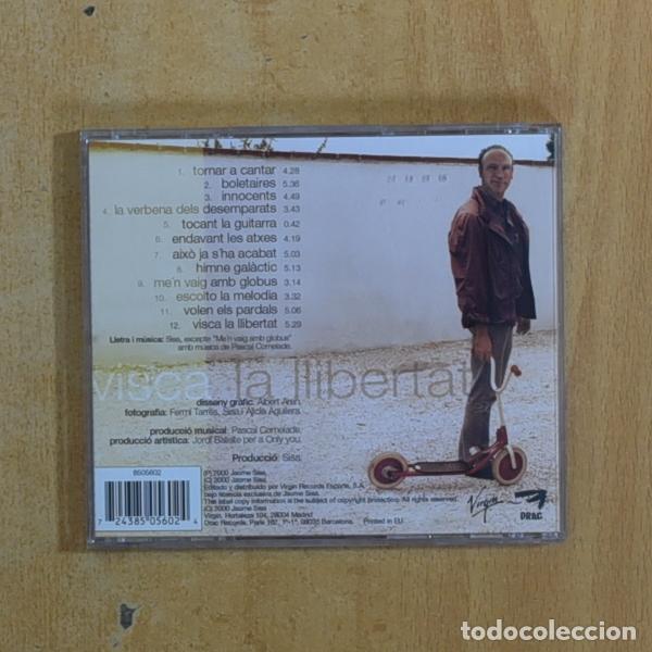 CDs de m&uacute;sica: SISA - VISCA LA LLIBERTAT - CD - Foto 2