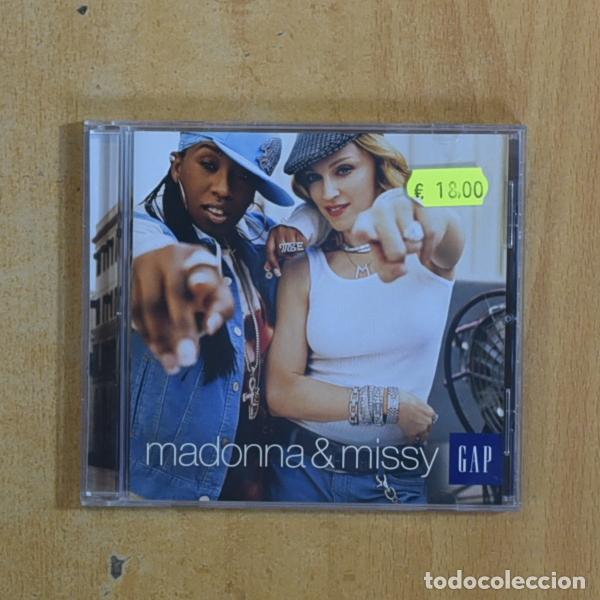 CDs de m&uacute;sica: MADONNA & MISSY - GAP - CD SINGLE