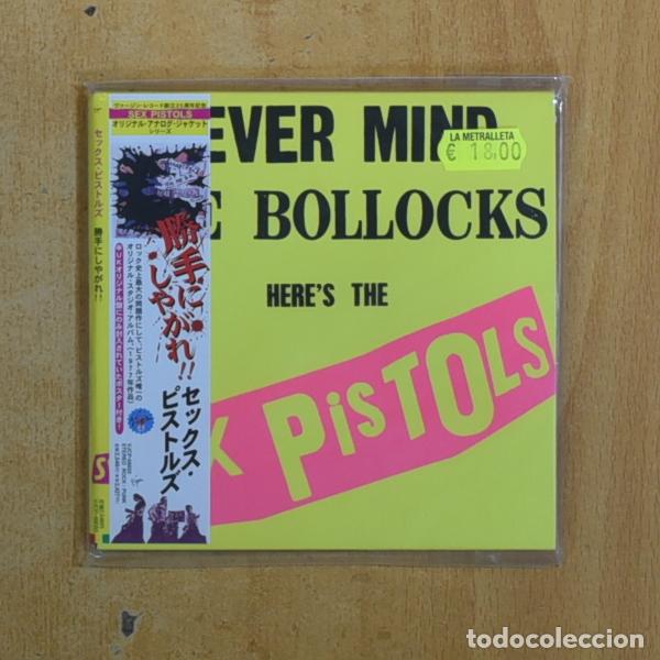 CDs de m&uacute;sica: SEX PISTOLS - NEVER MIND THE BOLLOCKS - CD