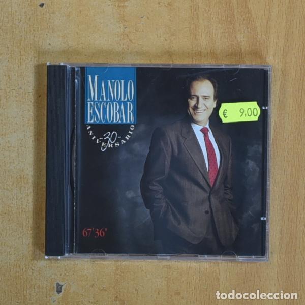 CDs de m&uacute;sica: MANOLO ESCOBAR - 30 ANIVERSARIO - CD