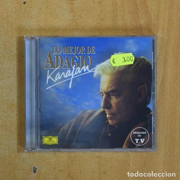 CDs de m&uacute;sica: KARAJAN - LO MEJOR DE ADAGIO - CD
