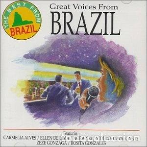 CDs de m&uacute;sica: Great Voices from Brazil- 0741402222026