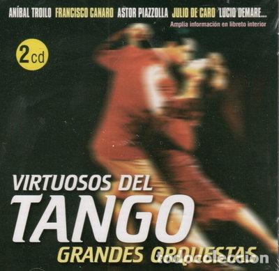 CDs de m&uacute;sica: Virtuosos del tango: Grandes orquestas- 8429965693942
