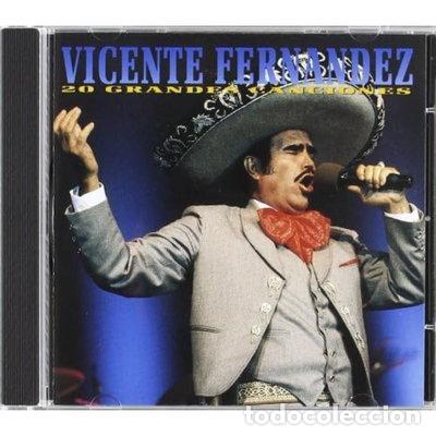 CDs de m&uacute;sica: Vicente Fernandez 20 Grandes- 5099746856526