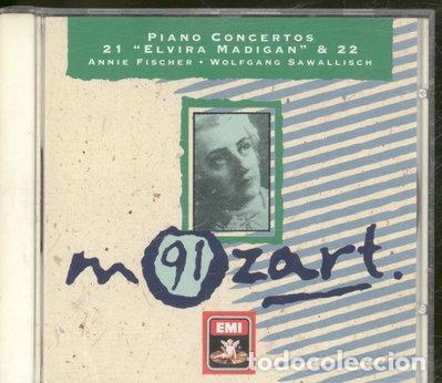 CDs de m&uacute;sica: Piano Concerti 21 & 22- 0077776700229