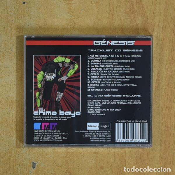 CDs de m&uacute;sica: CHIMO BAYO - GENESIS - CD + DVD - Foto 2