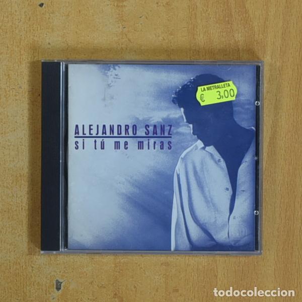 CDs de m&uacute;sica: ALEJANDRO SANZ - SI TU ME MIRAS - CD