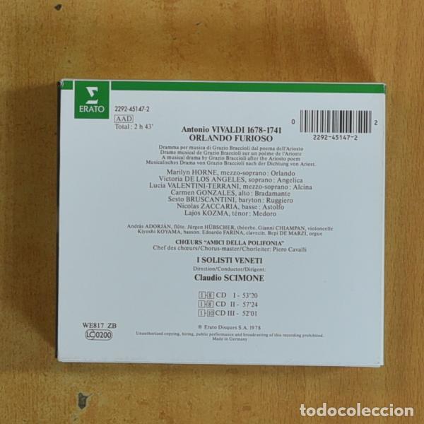 CDs de m&uacute;sica: VIVALDI - ORLANDO FURIOSO - CD - Foto 2