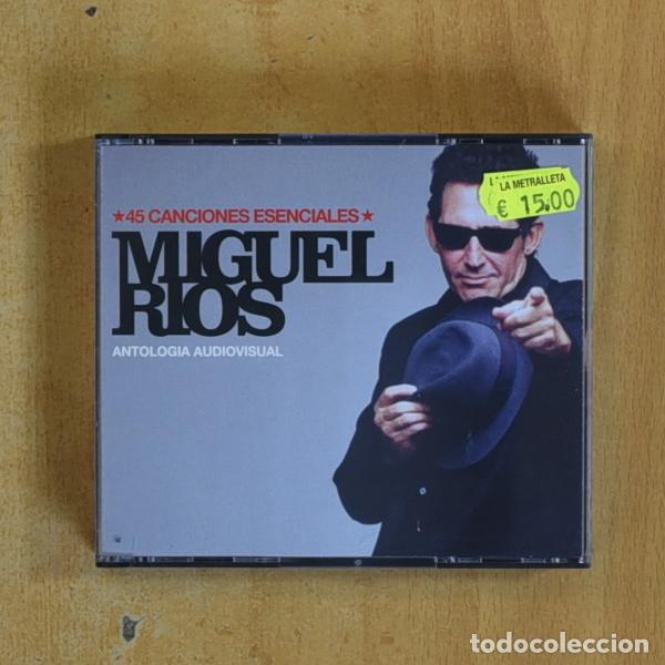 CDs de m&uacute;sica: MIGUEL RIOS - ANTOLOGIA AUDIOVISUAL - 3 CD