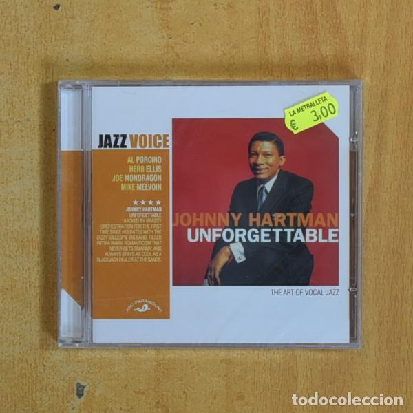 CDs de m&uacute;sica: JOHNNY HARTMAN - UNFORGETTABLE - CD