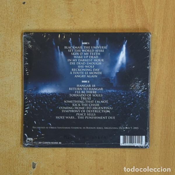 CDs de m&uacute;sica: MEGADETH - A NIGHT IN BUENOS AIRES - CD - Foto 2