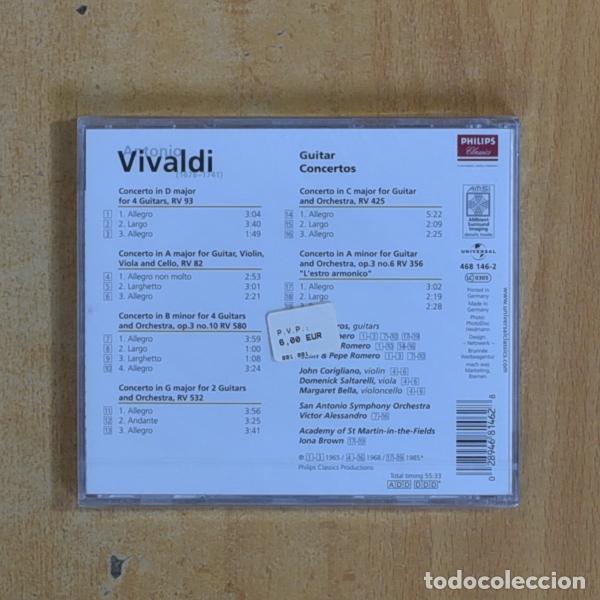CDs de m&uacute;sica: VIVALDI - GUITAR CONCERTOS - CD - Foto 2