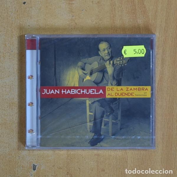 CDs de m&uacute;sica: JUAN HABICHUELA - DE LA ZAMBRA AL DUENDE - CD