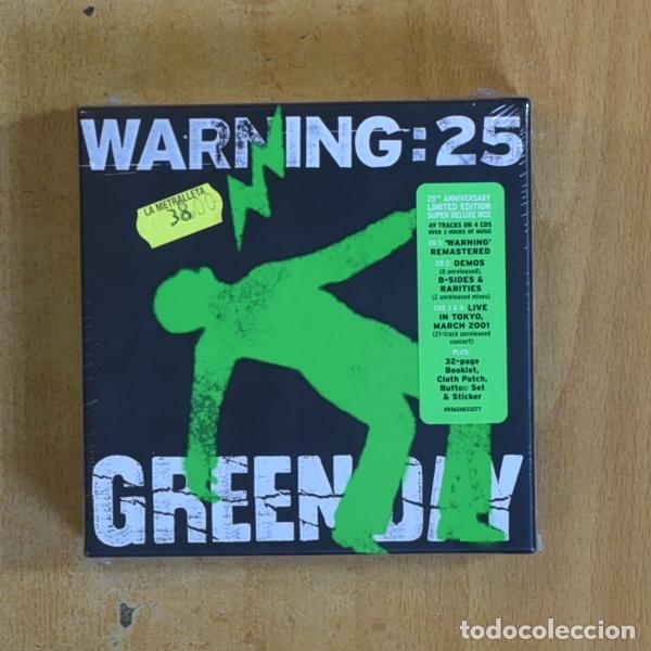 CDs de m&uacute;sica: GREEN DAY - WARNING 25 - 4 CD - Env&iacute;o r&aacute;pido y bien embalado