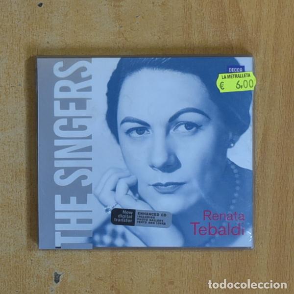 CDs de m&uacute;sica: RENATA TEBALDI - THE SINGERS - CD