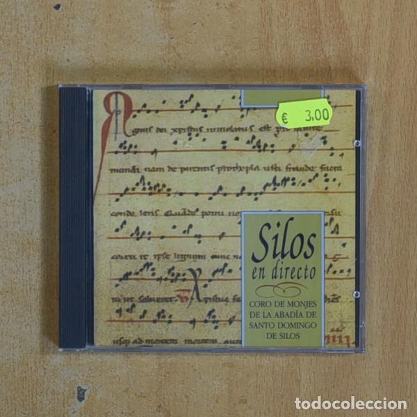 CDs de m&uacute;sica: CORO DE MONJES DE LA ABADIA DE SANTO DOMINGO DE SILOS - SILOS EN DIRECTO - CD