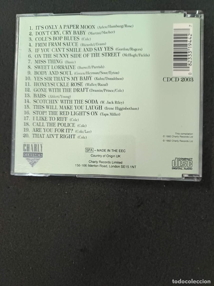 CDs de m&uacute;sica: NAT KING COLE. TRIO DAYS - Foto 2