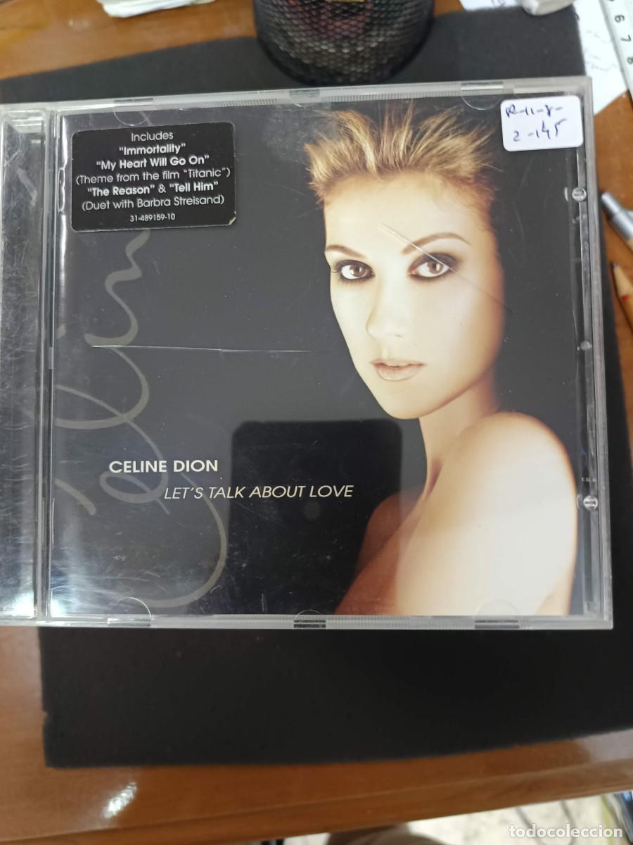 CDs de m&uacute;sica: CELINE DION: LET'S TALK ABOUT LOVE