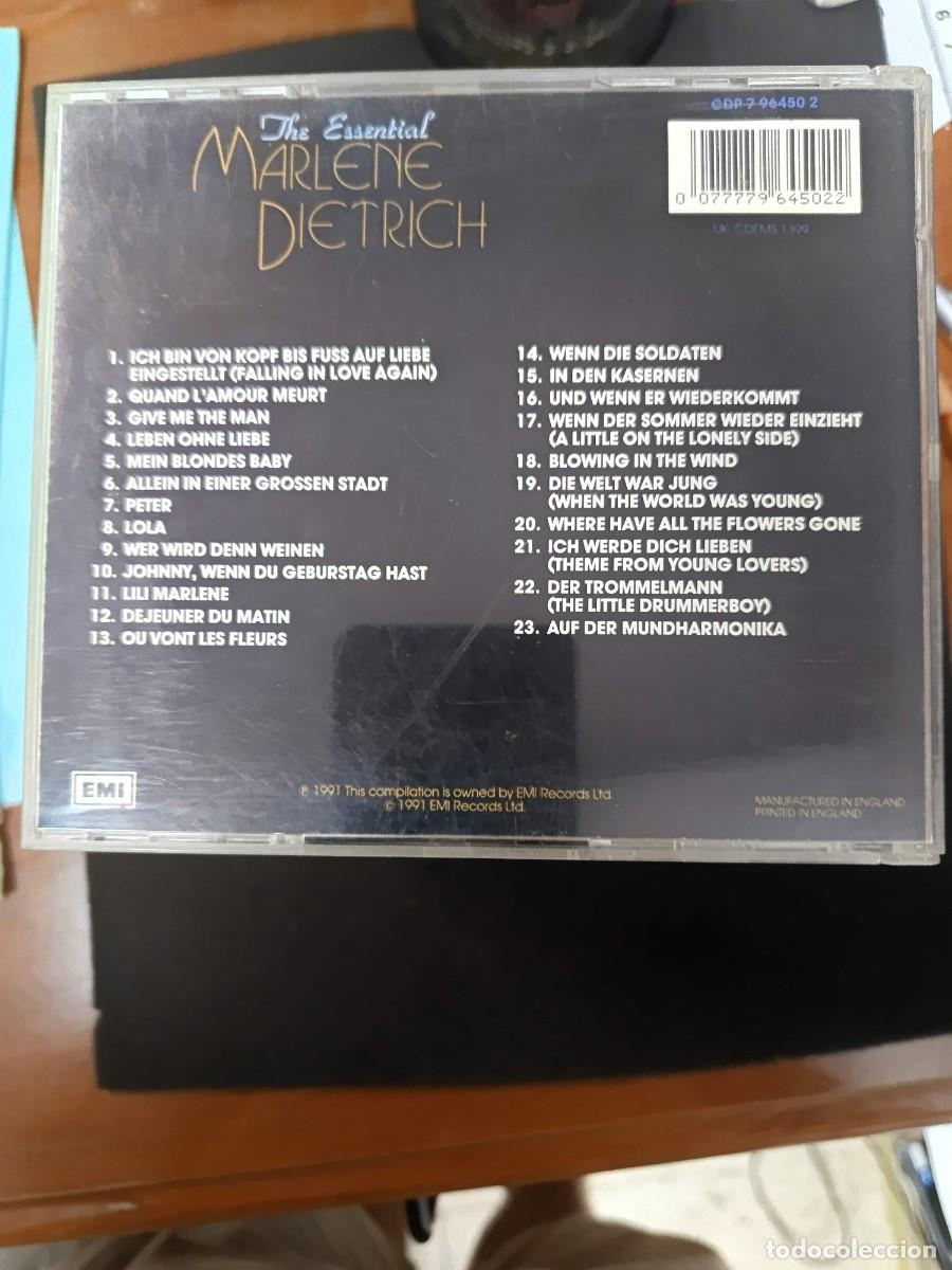CDs de m&uacute;sica: THE ESSENTIAL MARLENE DIETRICH - Foto 2