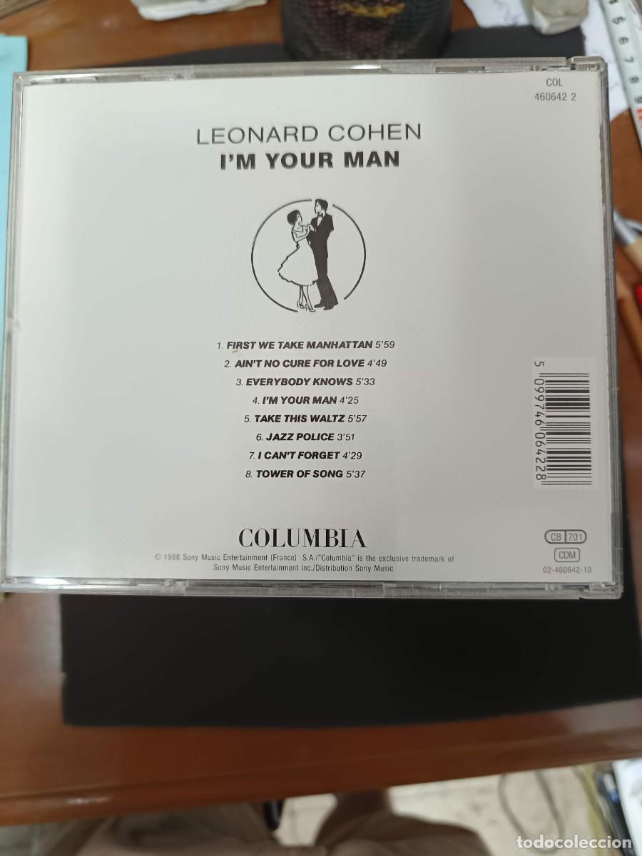 CDs de m&uacute;sica: LEONARD COHEN: IM YOUR MAN - Foto 2