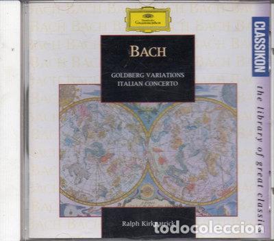 CDs de m&uacute;sica: Goldberg Variations / Italian Concerto- 0028943946520