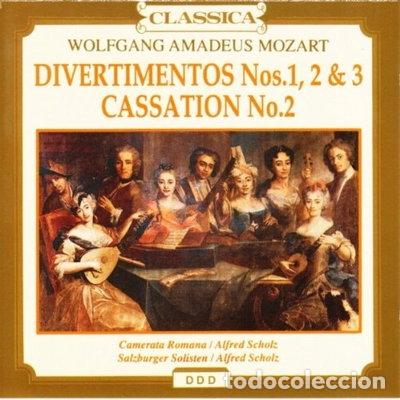 CDs de m&uacute;sica: Divertimenti 1, 2 & 3 / Cassation No. 2- 8004883550876