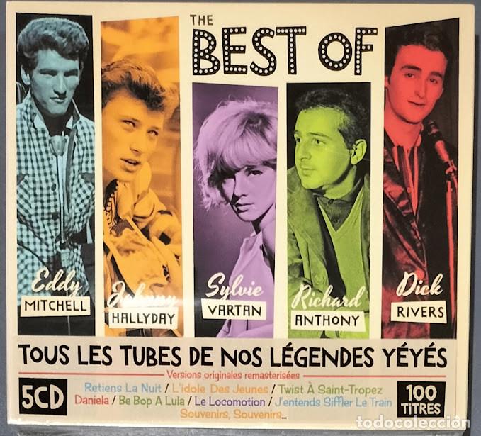 CDs de m&uacute;sica: The Best Of Tous Les Tubes De Nos L&eacute;gendes Y&eacute;y&eacute;s V/A 5CD Nuevo, precintado.