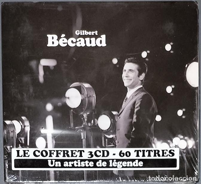 CDs de m&uacute;sica: Gilbert Becaud - Le Coffret Essentiel - 3CD Nuevo, precintado.